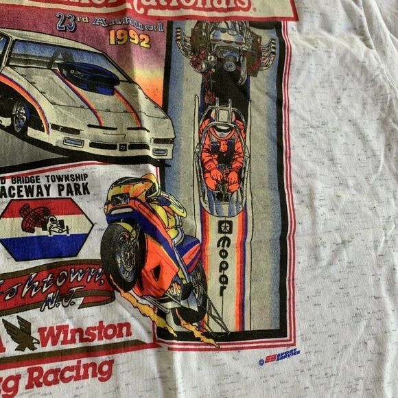Vintage Tee T-Shirt Mens XL USA Autographed - Picture 10 of 12